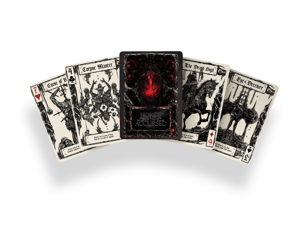 Horde of The Accursed - Playing Cards