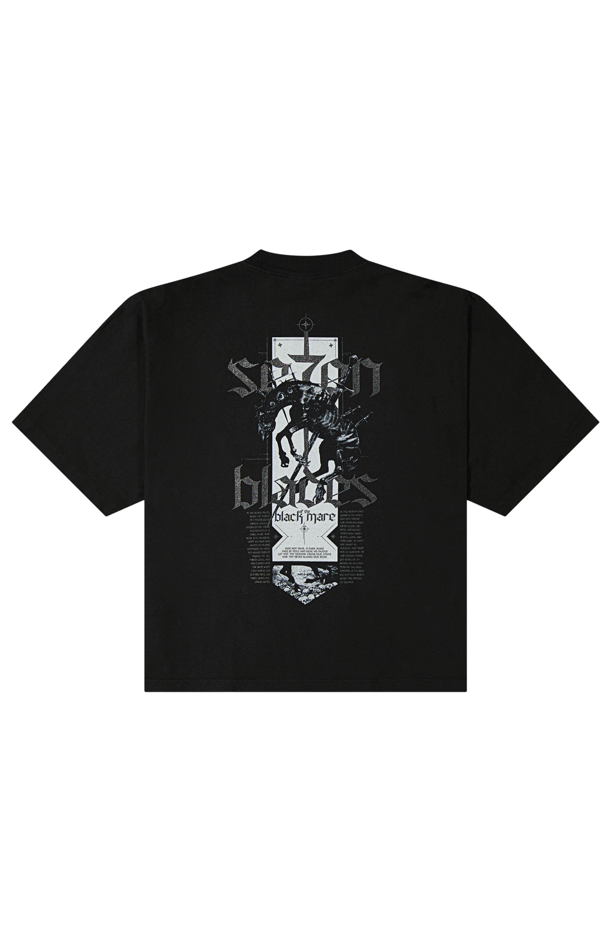 7 BLACK BLADES MARE TEE | SVDDEN DEATH