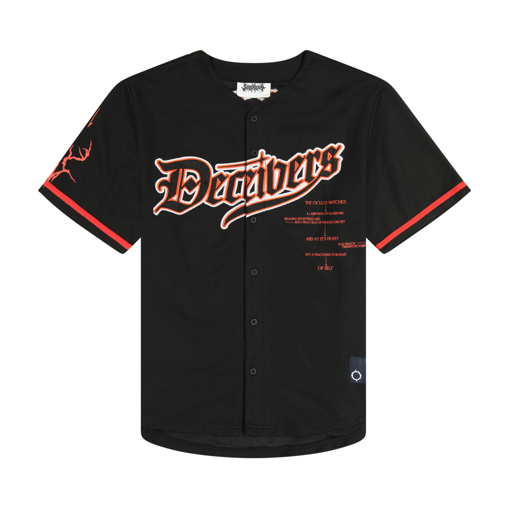 SVDDEN DEATH "DECEIVERS" BASEBALL JERSEY
