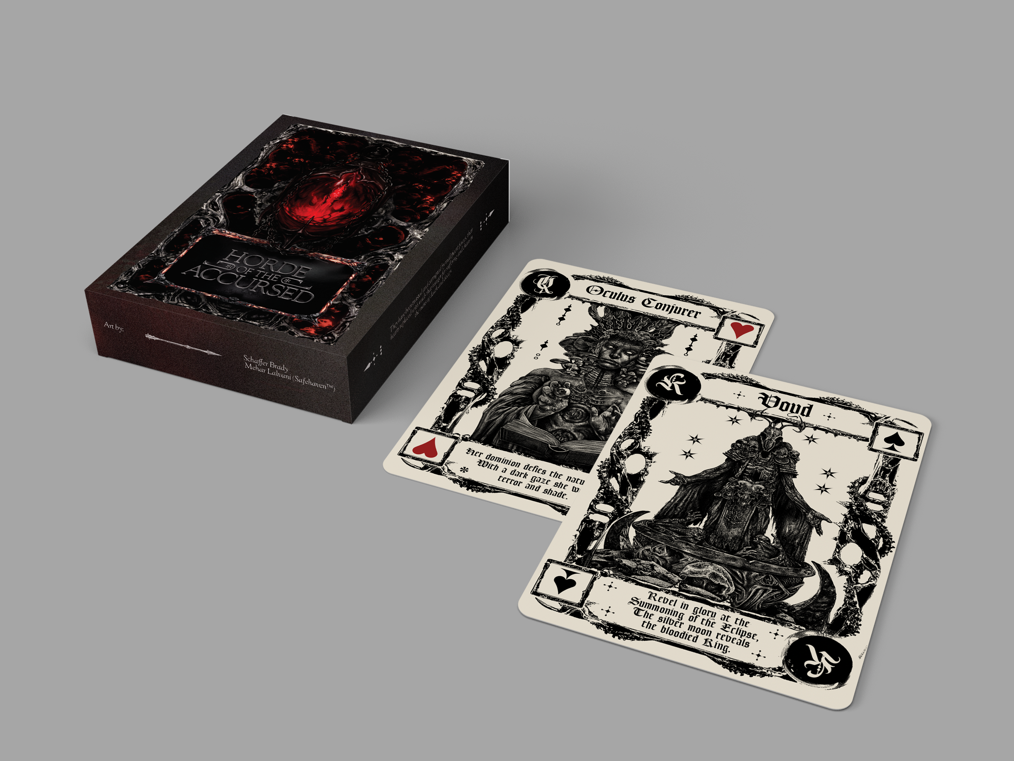 Horde of The Accursed - Playing Cards | SVDDEN DEATH