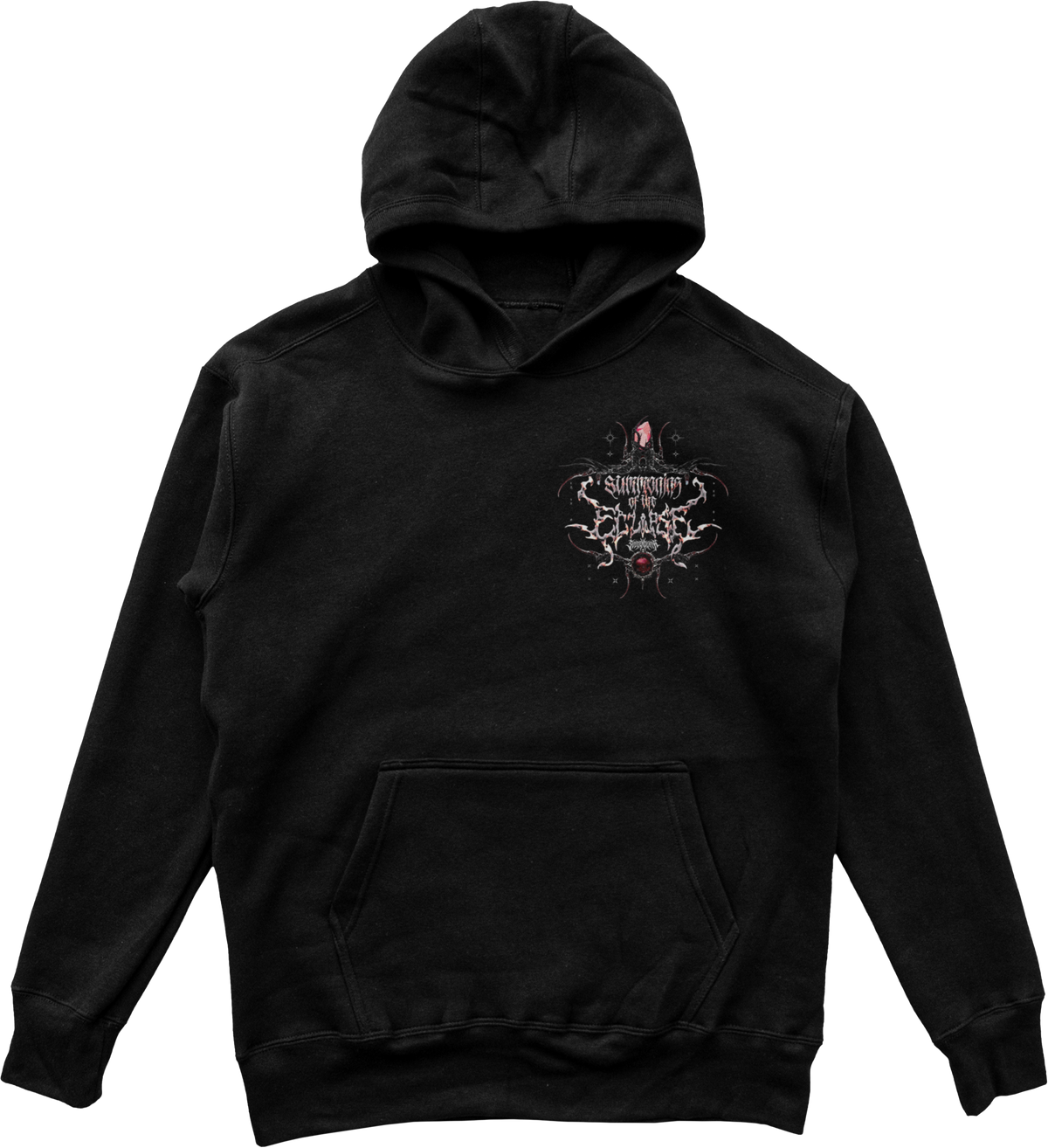 The Summoning 23 Flier Black Hoodie | SVDDEN DEATH