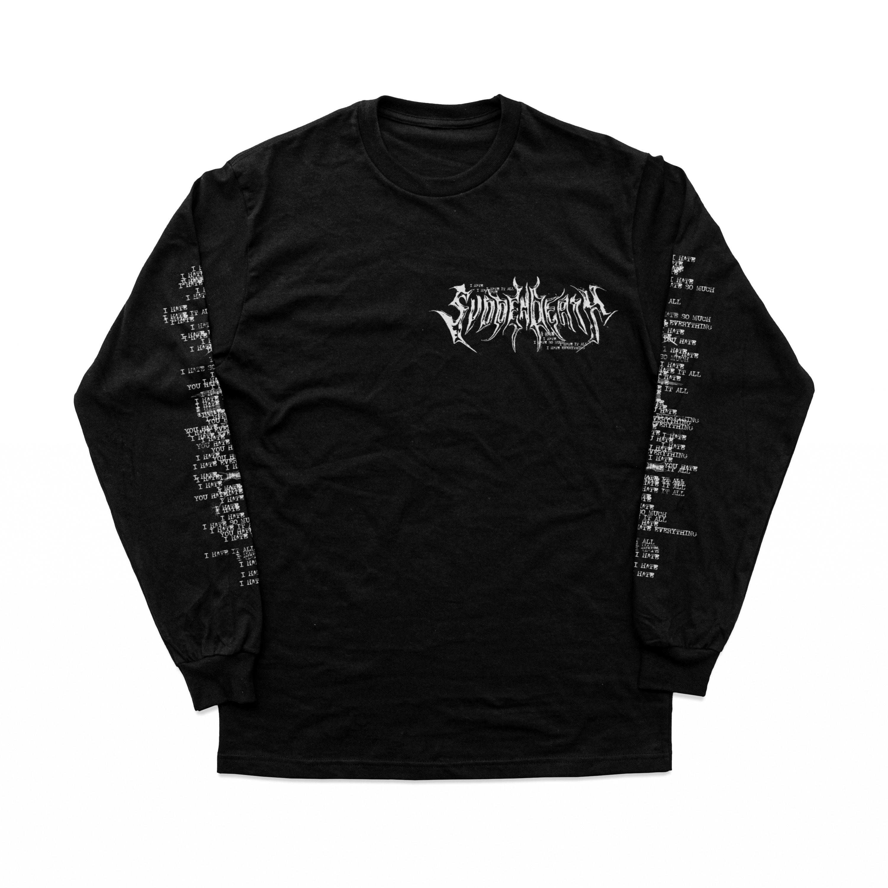 I HATE EVERYTHING LONG-SLEEVE | SVDDEN DEATH