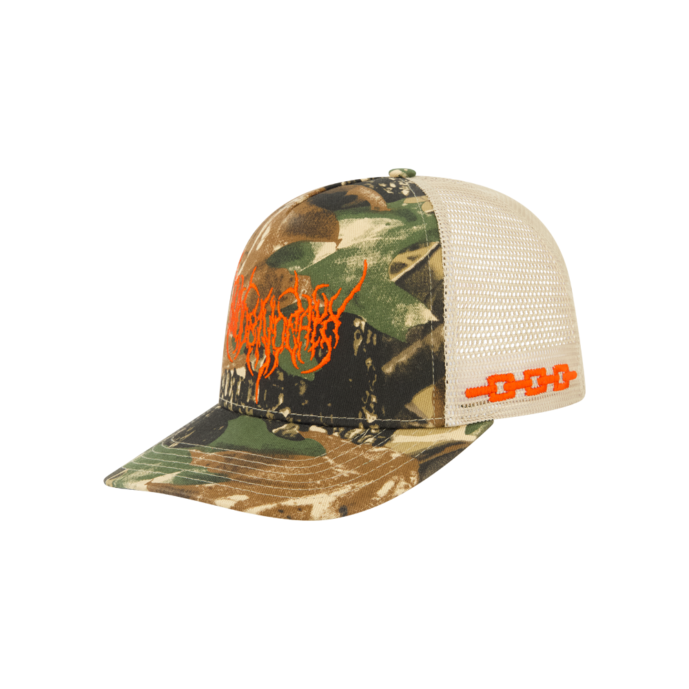 SVDDEN DEATH CAMO TRUCKER HAT