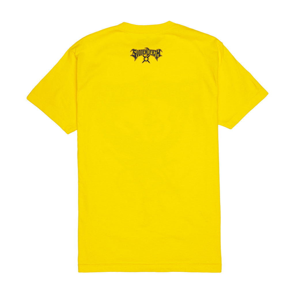 SVDDEN DEATH "Archdemon" T-Shirt in Yellow.